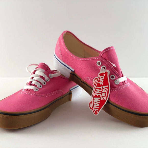 Vans Authentic (Gum Block) Pink Lemonade Shoes - Picture 4 of 7